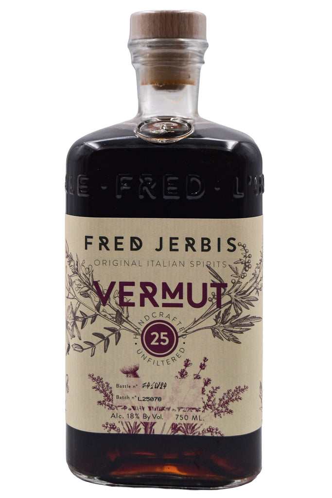 Bottle of Fred Jerbis Vermouth-Fortified Wine-Flatiron SF