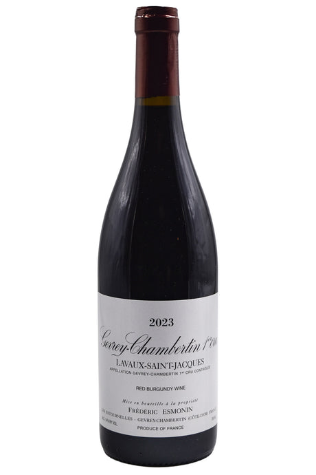 Bottle of Frederic Esmonin Gevrey-Chambertin 1er Cru Lavaux Saint Jacques 2023-Red Wine-Flatiron SF