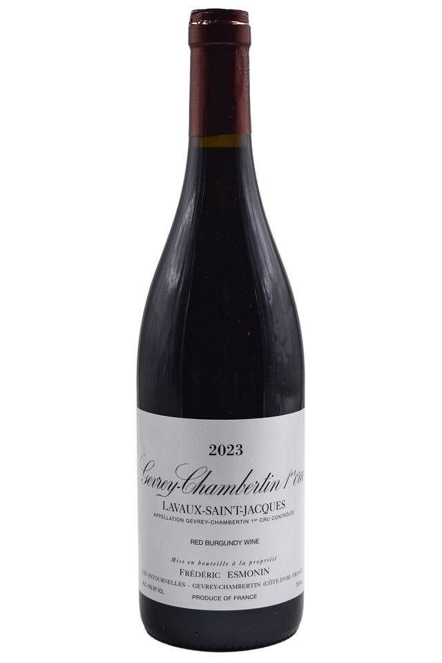 Bottle of Frederic Esmonin Gevrey-Chambertin 1er Cru Lavaux Saint Jacques 2023-Red Wine-Flatiron SF