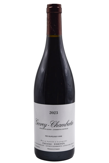 Bottle of Frederic Esmonin Gevrey-Chambertin 2023-Red Wine-Flatiron SF