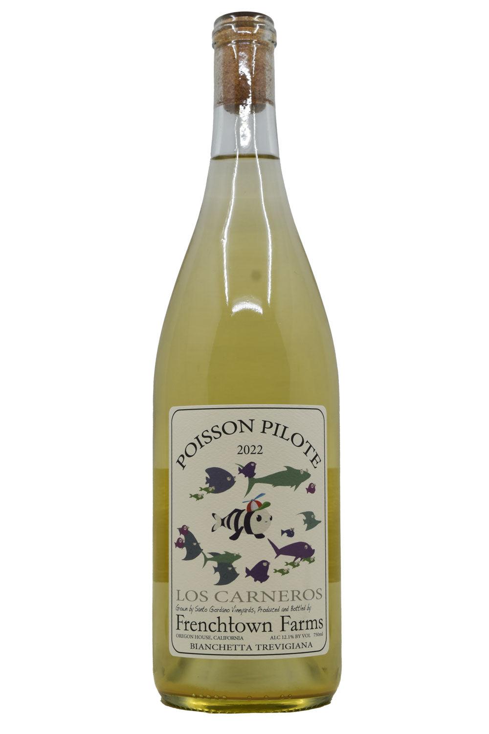 Bottle of Frenchtown Farms Los Carneros Bianchetta Trevigiana Poisson Pilote 2022-White Wine-Flatiron SF