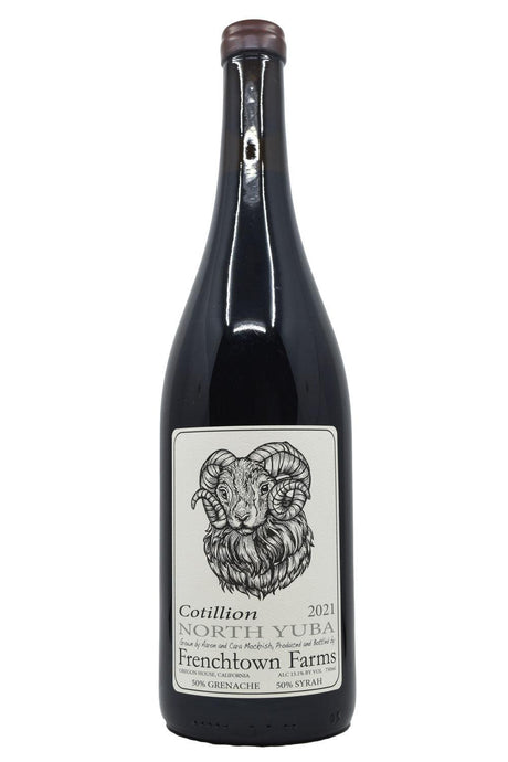 Bottle of Frenchtown Farms North Yuba Red Blend Cotillion 2021-Red Wine-Flatiron SF