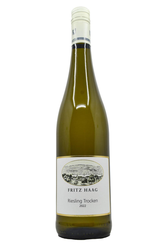 Bottle of Fritz Haag Riesling Trocken Estate 2022-White Wine-Flatiron SF