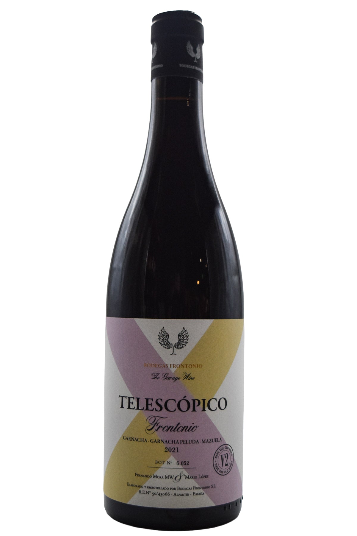 Bottle of Frontonio Valdejalon Garnacha Telescopico 2021-Red Wine-Flatiron SF
