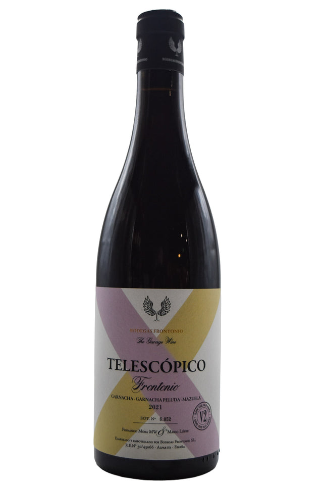 Bottle of Frontonio Valdejalon Garnacha Telescopico 2021-Red Wine-Flatiron SF