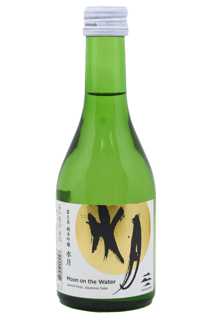 Bottle of Fukocho Junmai Ginjo Sake Moon on the Water (300ml)-Sake-Flatiron SF
