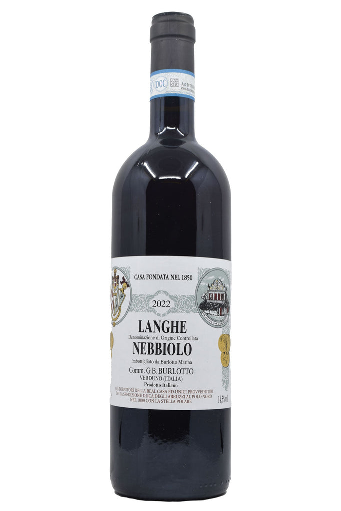 Bottle of G.B. Burlotto Langhe Nebbiolo 2022-Red Wine-Flatiron SF