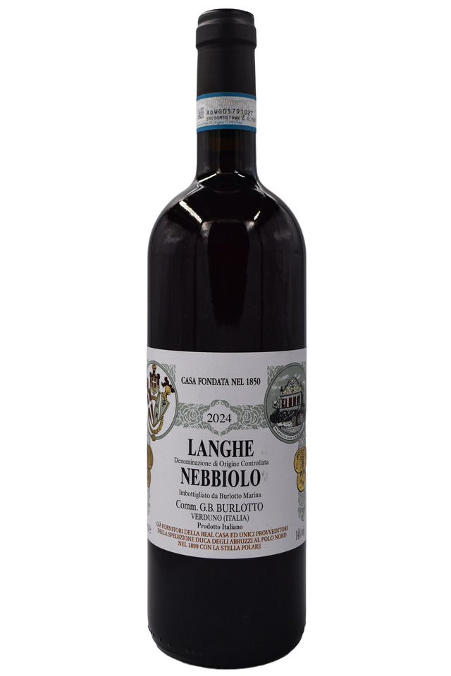 Bottle of G.B. Burlotto Langhe Nebbiolo 2024-Red Wine-Flatiron SF