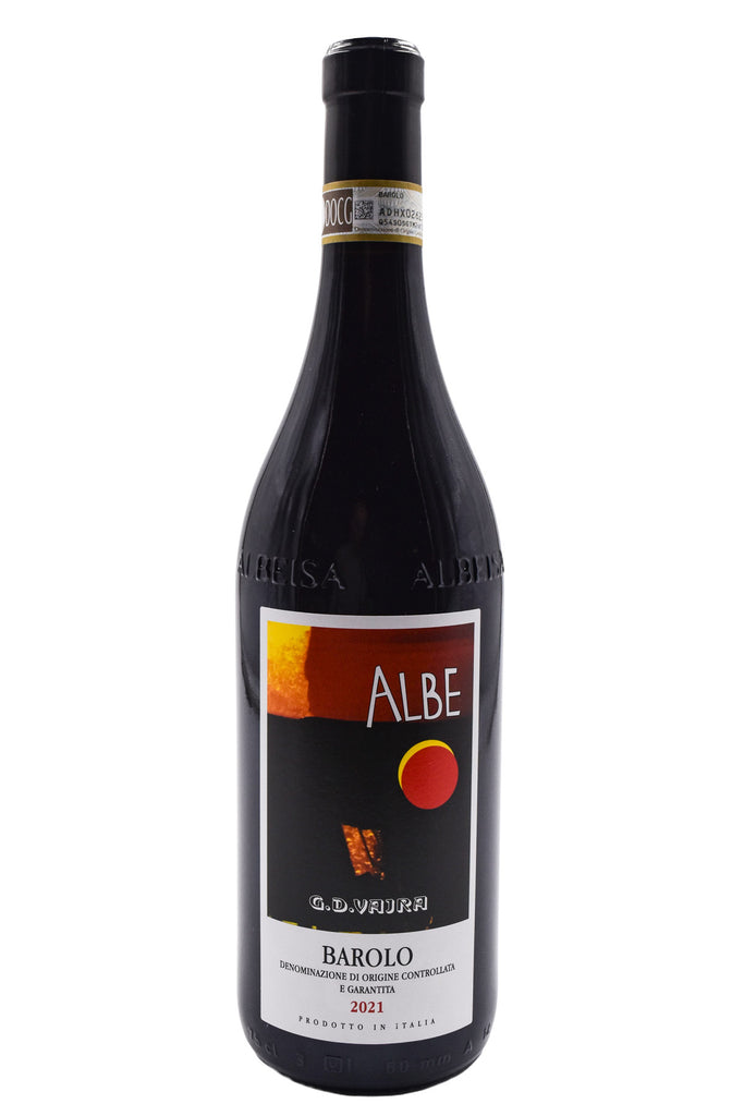 Bottle of G.D. Vajra Barolo Albe 2021-Red Wine-Flatiron SF