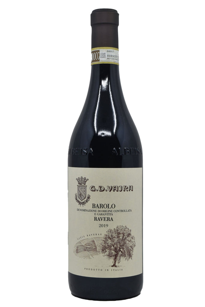 Bottle of G.D. Vajra Barolo Ravera 2019-Red Wine-Flatiron SF