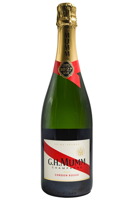 Bottle of G.H. Mumm Champagne Brut Cordon Rouge NV-Sparkling Wine-Flatiron SF
