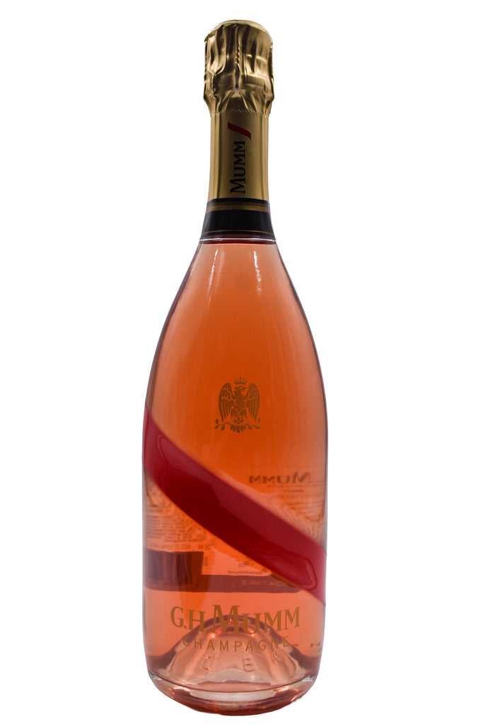 Bottle of G.H. Mumm Champagne Brut Grand Cordon Rose NV-Sparkling Wine-Flatiron SF