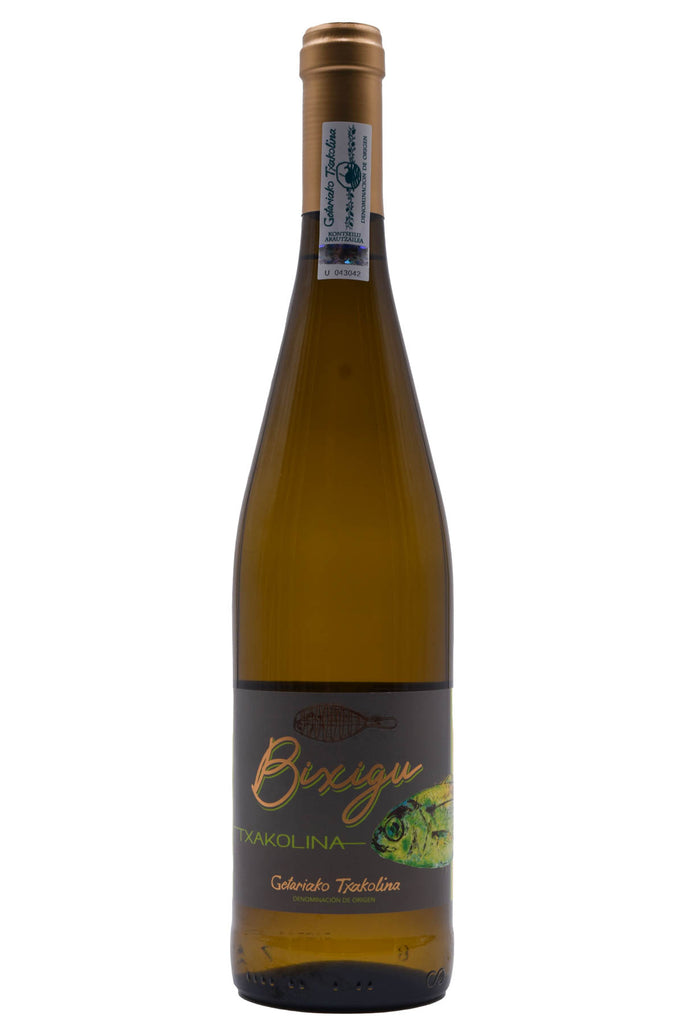 Bottle of Gaintza Getariako Txakolina Blanco Bixigu 2023-White Wine-Flatiron SF