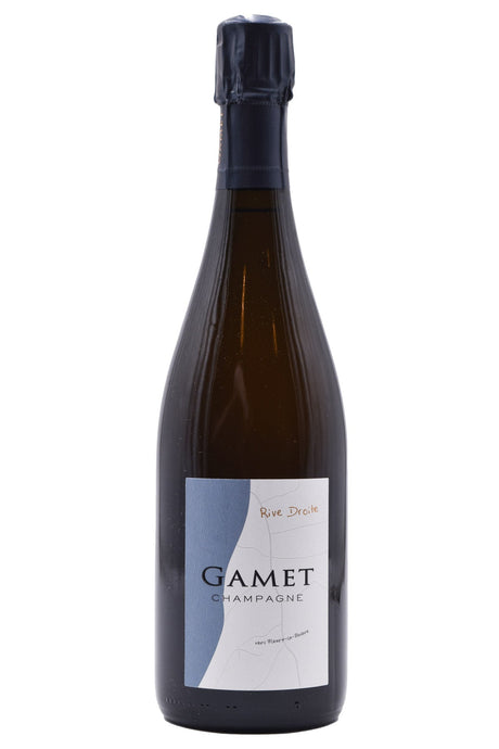 Bottle of Gamet Champagne Brut Blanc de Noirs Rive Droite NV-Sparkling Wine-Flatiron SF