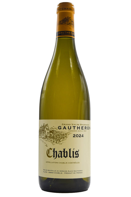 Bottle of Gautheron Chablis 2024-White Wine-Flatiron SF