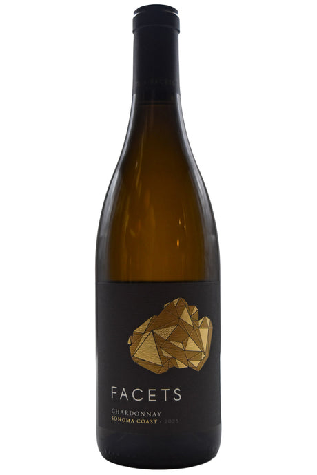 Bottle of Gemstone Sonoma Coast Chardonnay Facets 2023-White Wine-Flatiron SF