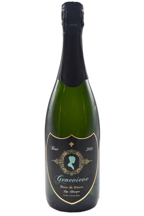 Bottle of Genevieve Cap Classique Blanc de Blancs Brut 2021-Sparkling Wine-Flatiron SF