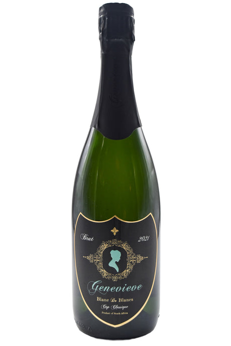 Bottle of Genevieve Cap Classique Blanc de Blancs Brut 2021-Sparkling Wine-Flatiron SF