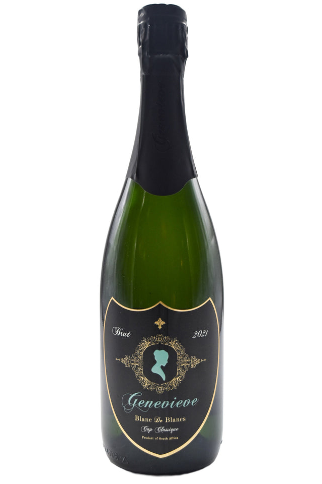 Bottle of Genevieve Cap Classique Blanc de Blancs Brut 2021-Sparkling Wine-Flatiron SF