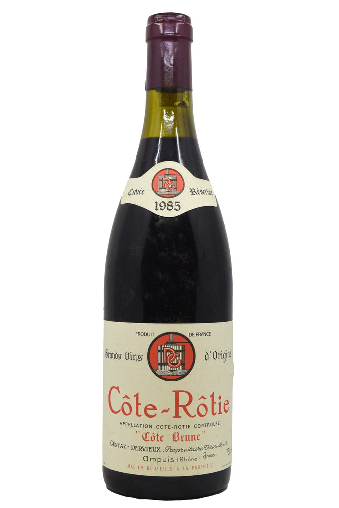 Bottle of Gentaz-Dervieux Cote-Rotie Cote Brune Cuvee Reservee 1985-Red Wine-Flatiron SF