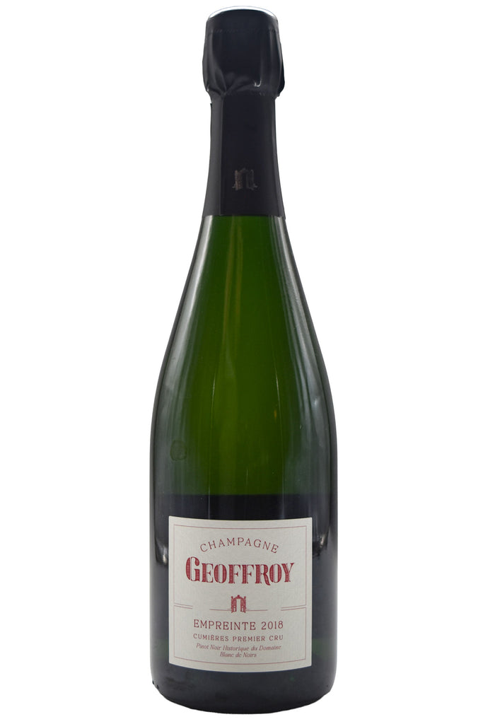 Bottle of Geoffroy Champagne Extra Brut Blanc de Noirs 1er Cru Empreinte Millesime 2018-Sparkling Wine-Flatiron SF