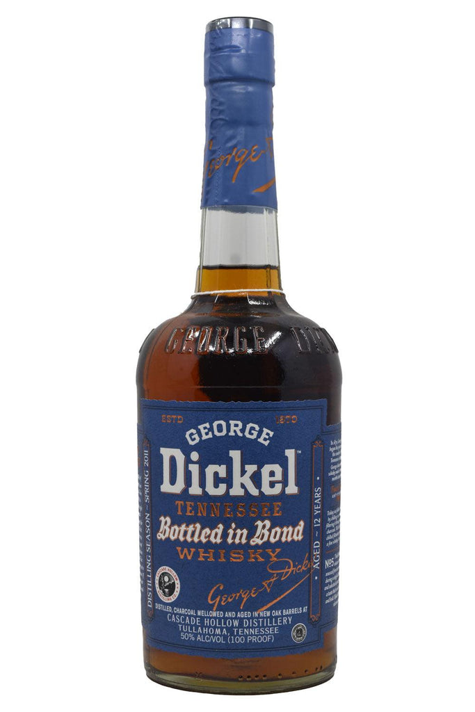 Bottle of George Dickel 12 Year Bottled in Bond Tennessee Whisky-Spirits-Flatiron SF
