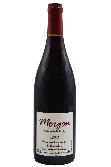 Bottle of Georges Descombes Morgon 2023-Red Wine-Flatiron SF