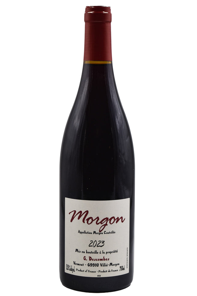 Bottle of Georges Descombes Morgon 2023-Red Wine-Flatiron SF