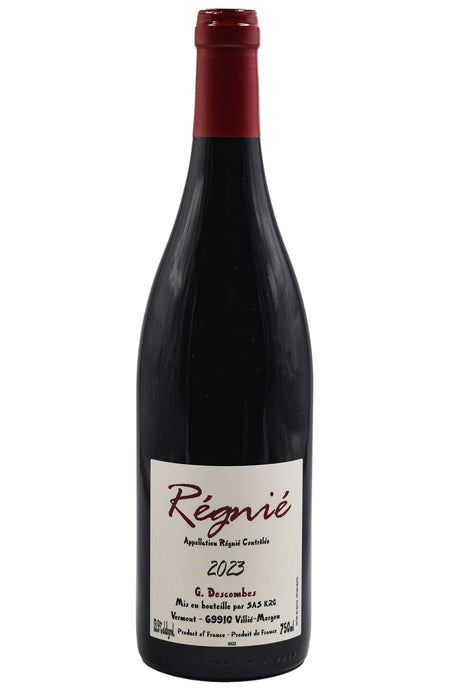 Bottle of Georges Descombes Regnie 2023-Red Wine-Flatiron SF