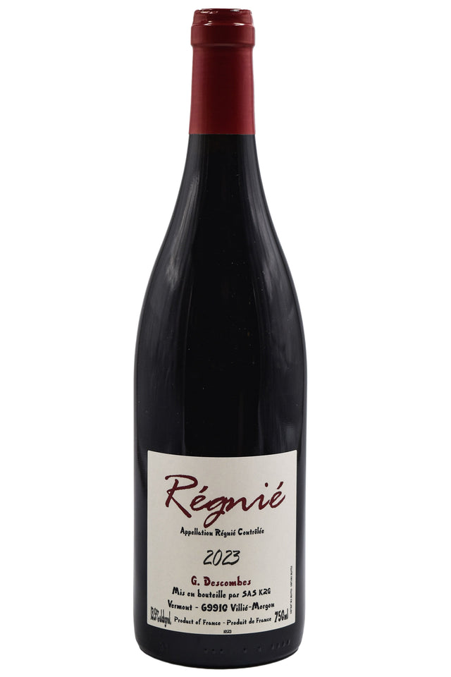 Bottle of Georges Descombes Regnie 2023-Red Wine-Flatiron SF