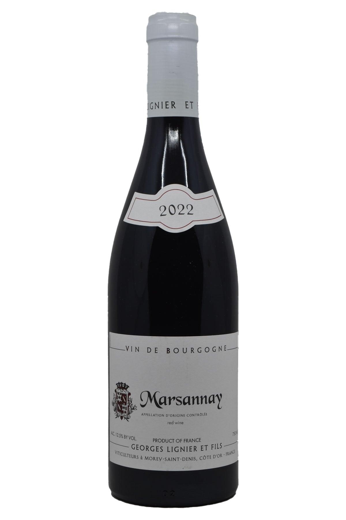 Bottle of Georges Lignier et Fils Marsannay Rouge 2022-Red Wine-Flatiron SF
