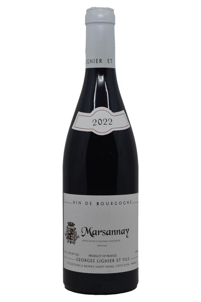 Bottle of Georges Lignier et Fils Marsannay Rouge 2022-Red Wine-Flatiron SF