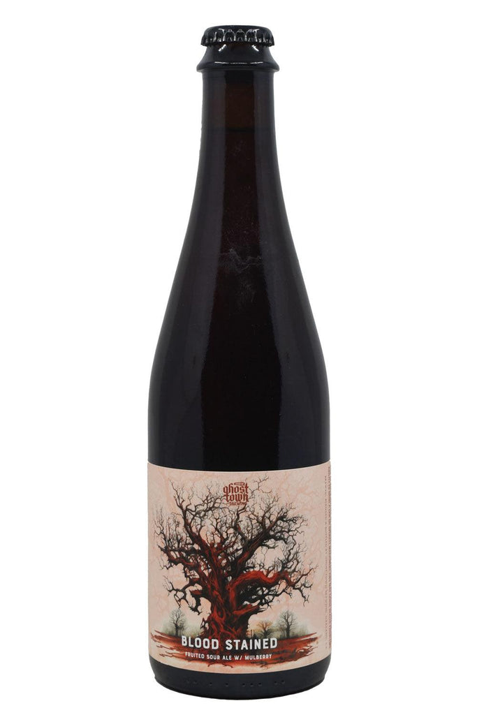 Bottle of Ghost Town Brewing Co. Blood Stained Oak-aged Wild Ale (500ml)-Beer-Flatiron SF