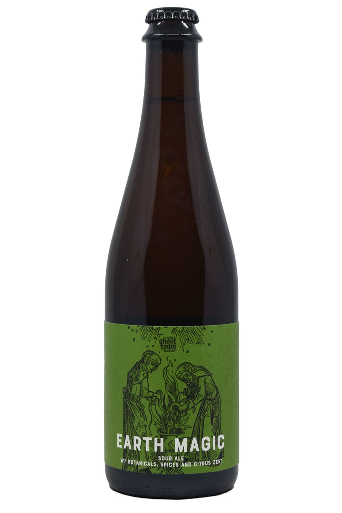 Bottle of Ghost Town Brewing Co. Earth Magic Gin & Tonic West Town Bier (500ml)-Beer-Flatiron SF