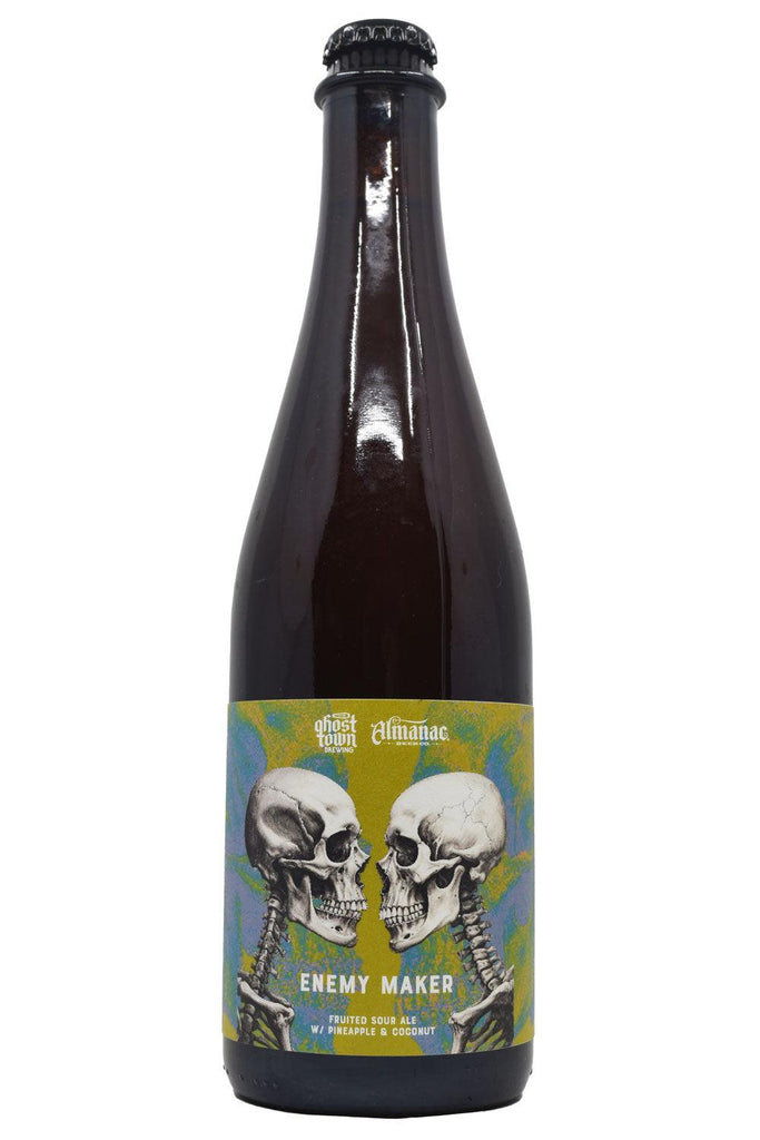Bottle of Ghost Town Brewing Co. Enemy Maker Oak-Aged Fruit Wild Ale (500ml)-Beer-Flatiron SF