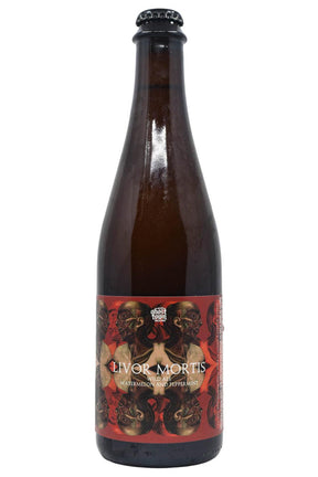 Bottle of Ghost Town Brewing Livor Mortis Barrel Aged Sour (500ml)-Beer-Flatiron SF
