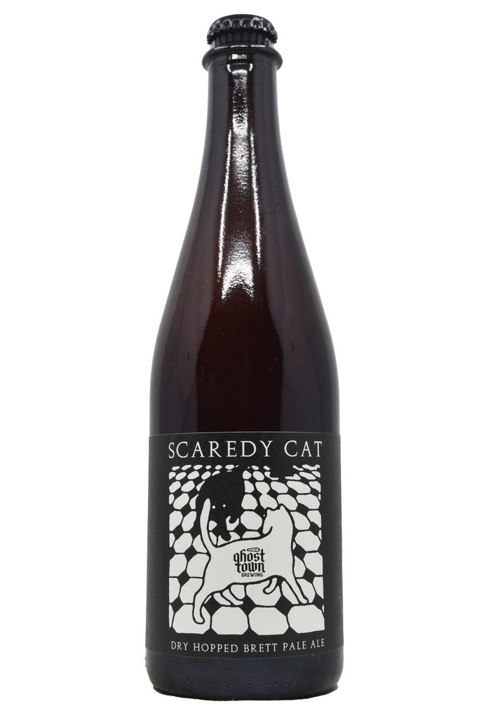 Bottle of Ghost Town Brewing Co. Scaredy Cat Belgian Pale Dry (500ml)-Beer-Flatiron SF