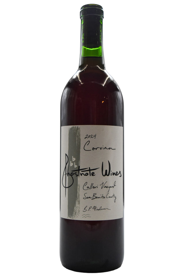Bottle of Ghostnote Wines Corvina Caleri Vineyard 2024-Red Wine-Flatiron SF