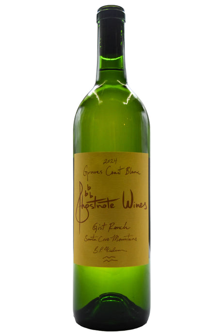 Bottle of Ghostnote Wines Gist Ranch Graves Coast Blanc 2024-White Wine-Flatiron SF