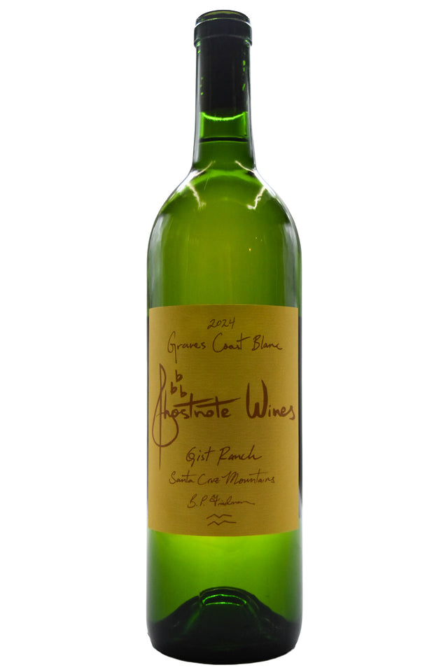 Bottle of Ghostnote Wines Gist Ranch Graves Coast Blanc 2024-White Wine-Flatiron SF