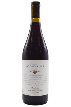 Bottle of Ghostwriter Santa Cruz Mountains Pinot Noir Amaya Ridge Vineyard 2022-Red Wine-Flatiron SF