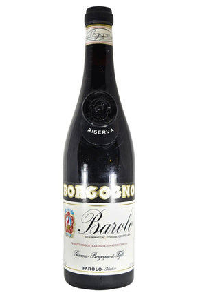 Bottle of Giacomo Borgogno & Figli Barolo Riserva 1971-Red Wine-Flatiron SF