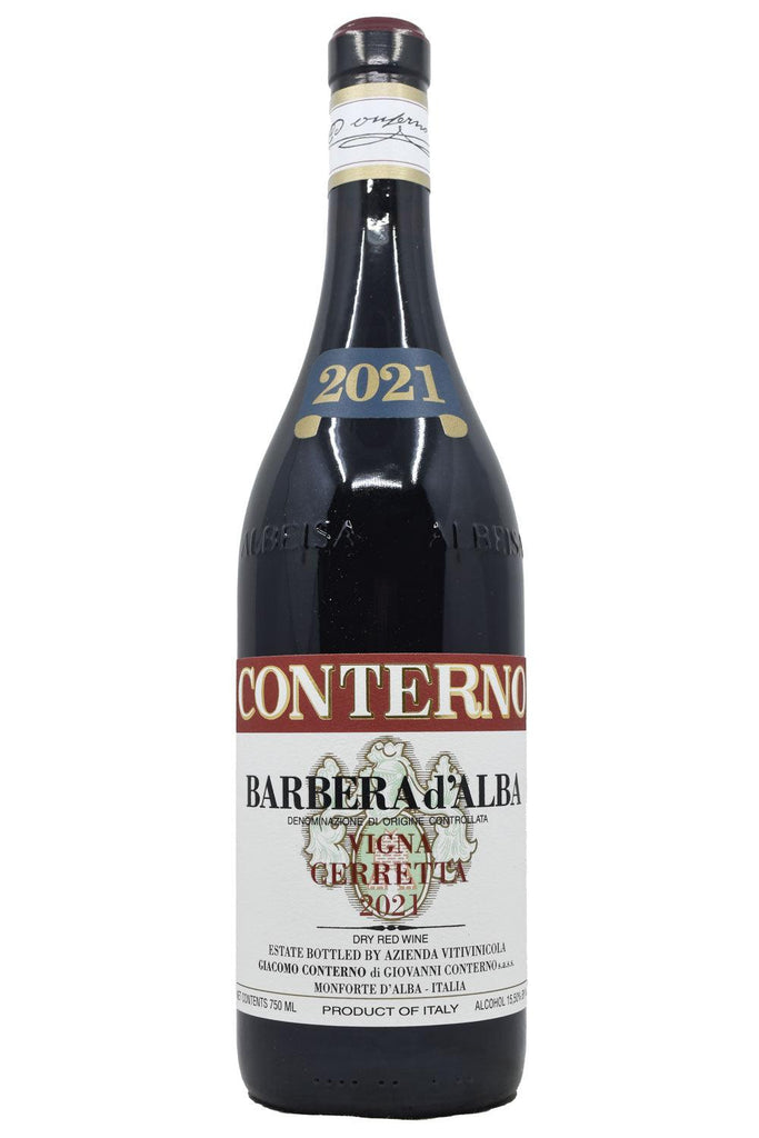 Bottle of Giacomo Conterno Barbera d'Alba Cerretta 2021-Red Wine-Flatiron SF