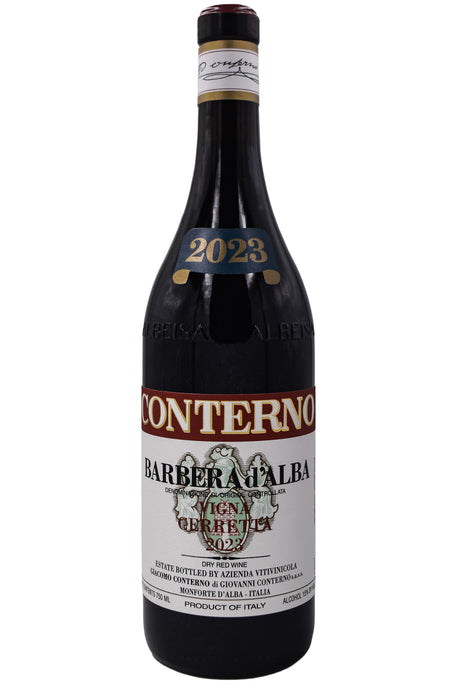 Bottle of Giacomo Conterno Barbera d'Alba Vigna Cerretta 2023-Red Wine-Flatiron SF
