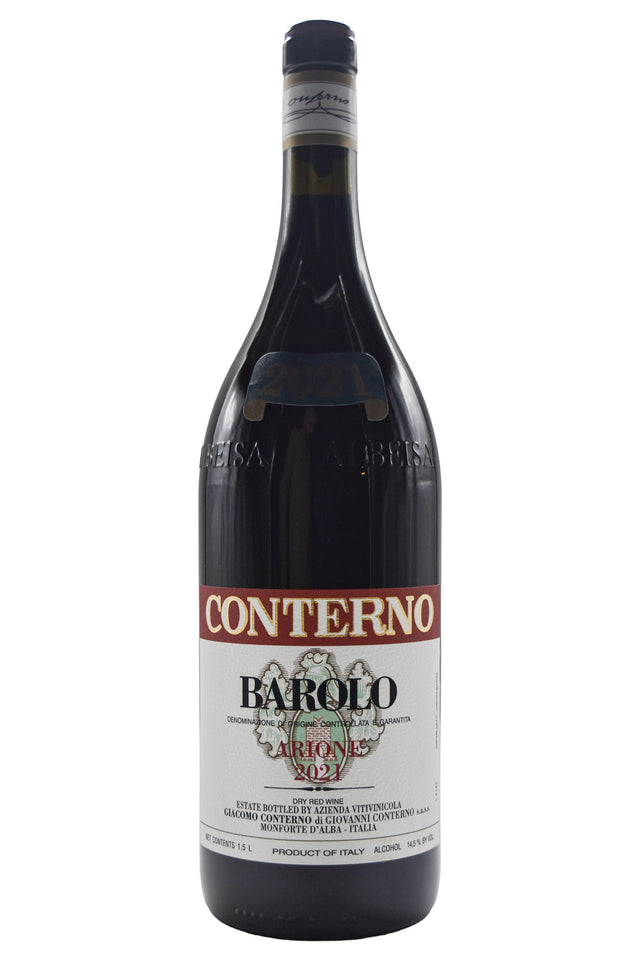 Bottle of Giacomo Conterno Barolo Arione 2021 (1.5L)-Red Wine-Flatiron SF