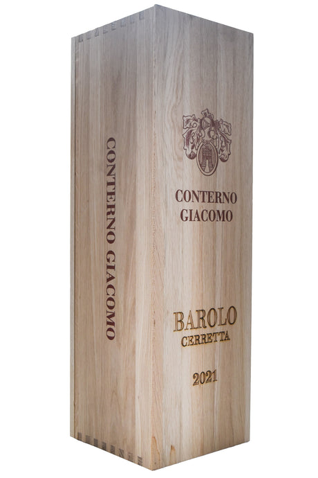 Bottle of Giacomo Conterno Barolo Cerretta 2021 (3L)-Red Wine-Flatiron SF