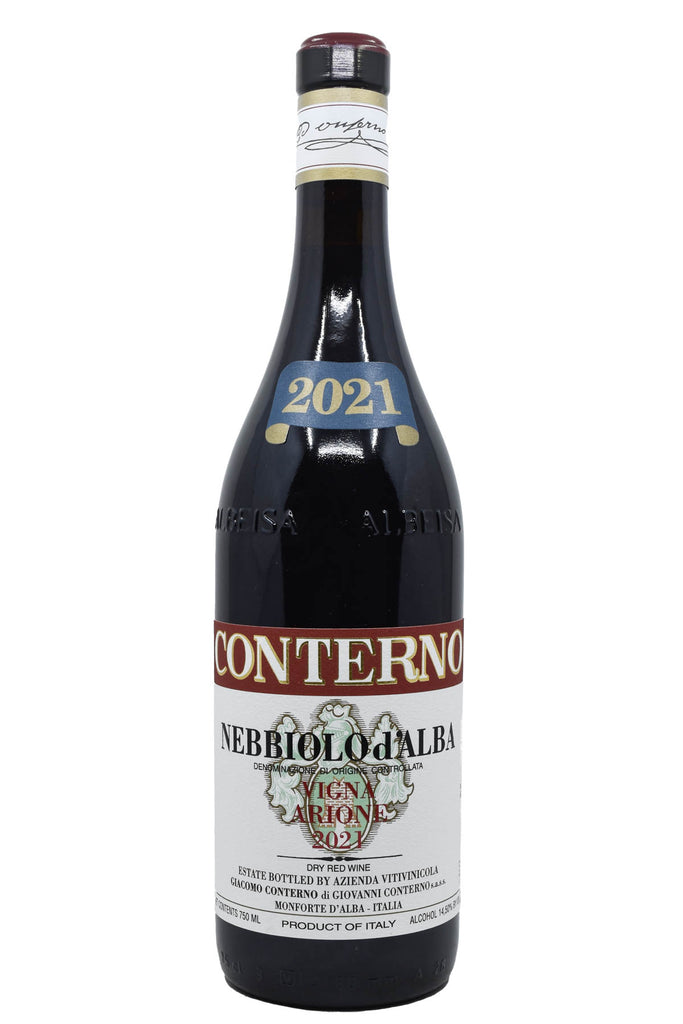 Bottle of Giacomo Conterno Nebbiolo d'Alba Arione 2021-Red Wine-Flatiron SF