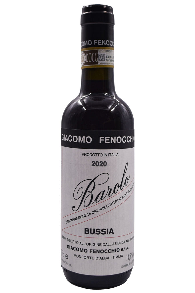 Bottle of Giacomo Fenocchio Barolo Bussia 2020 (375ml)-Red Wine-Flatiron SF