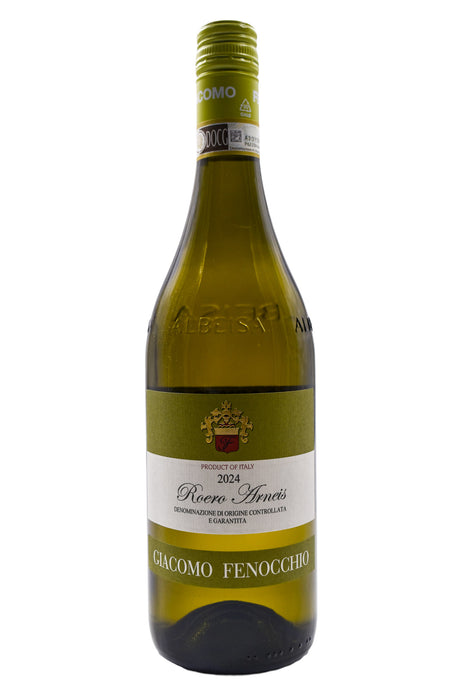 Bottle of Giacomo Fenocchio Roero Arneis 2024-White Wine-Flatiron SF