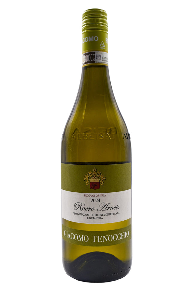 Bottle of Giacomo Fenocchio Roero Arneis 2024-White Wine-Flatiron SF